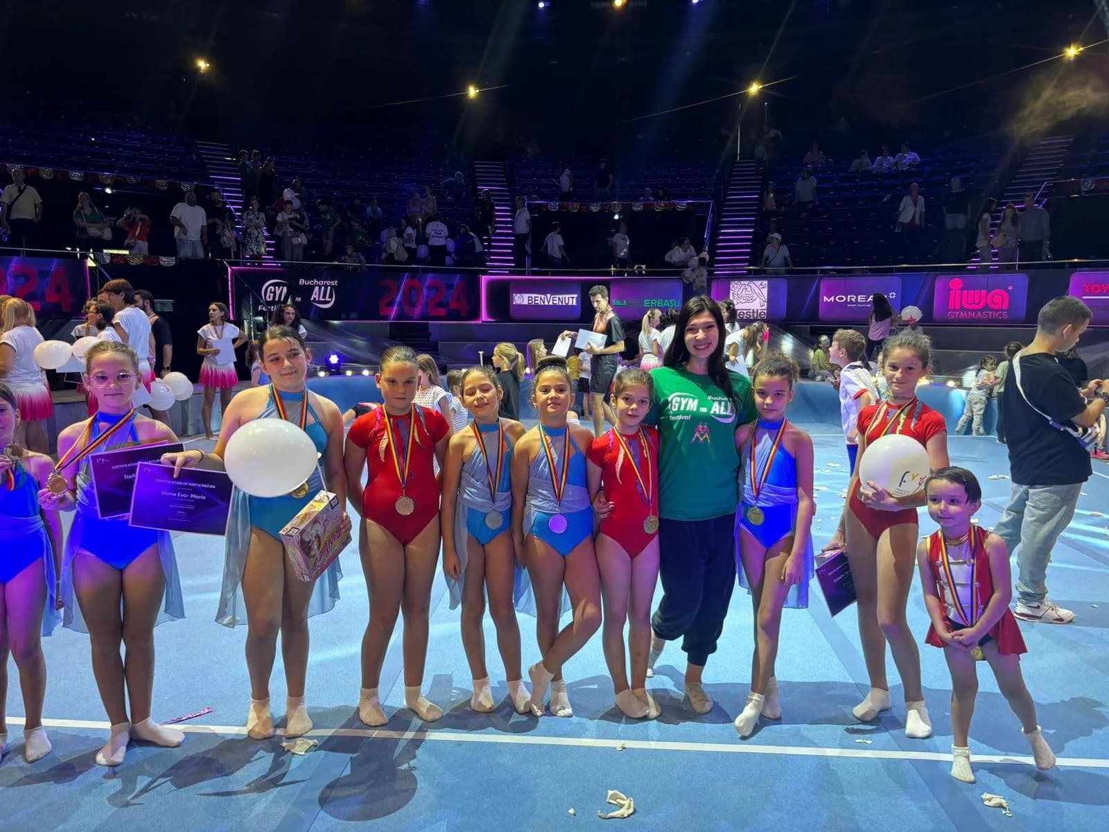 Echipa AeroGym la competiție